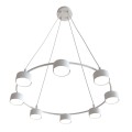 Lampa wisząca nowoczesna STARLIT 8 WHITE