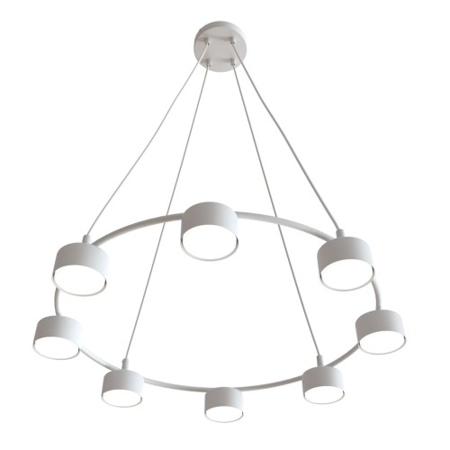 Lampa wisząca nowoczesna STARLIT 8 WHITE