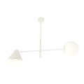 Lampa sufitowa nowoczesna HERMES 2 WHITE