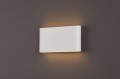Kinkiet 2-punktowy nowoczesny minimalistyczny LED ZONE DUŻY IP44 biały