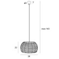 Lampa wisząca BOHO MAXLIGHT P0583 PRASLIN I