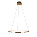 Lampa wisząca LED MAXLIGHT P0494 QUEEN  Ø 70 cm ZŁOTO SZCZOTKOWANE