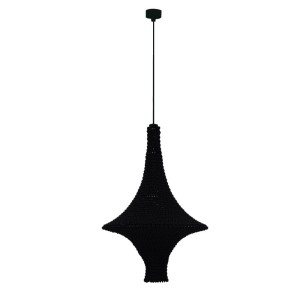 Lampa wisząca Alda M - Czarna (420 mm) 5112 Antigo