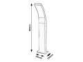 Lampa zewnętrzna stojąca PALANGA LED 7506 Rabalux