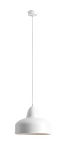 Lampa wisząca 1-punktowa nowoczesna COMO WHITE biały