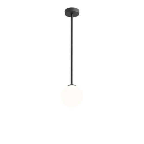 Lampa sufitowa wisząca 1-punktowa PINNE MEDIUM BLACK czarny