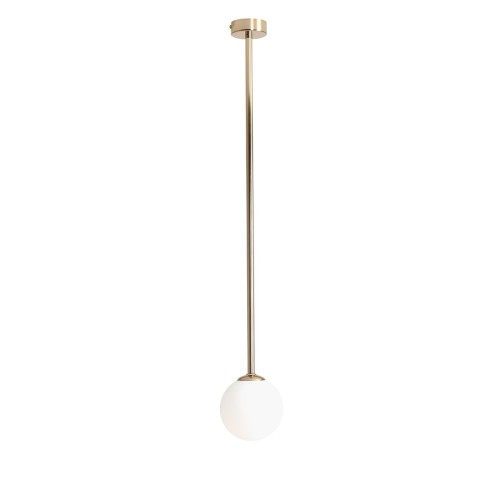 Lampa sufitowa wisząca 1-punktowa PINNE LONG GOLD złoty