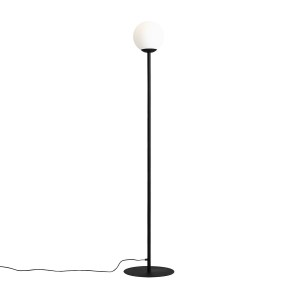 Lampa stojąca nowoczesna PINNE BLACK czarny