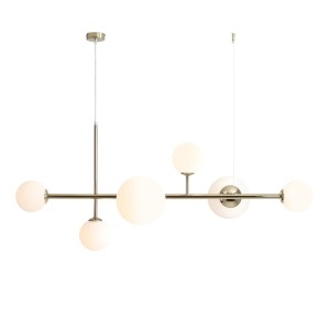 Lampa wisząca 6-punktowa DIONE 6 GOLD złoty