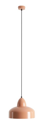 Lampa wisząca 1-punktowa nowoczesna COMO CORAL koralowy
