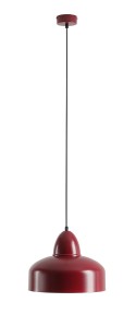 Lampa wisząca 1-punktowa nowoczesna COMO RED WINE czerwony