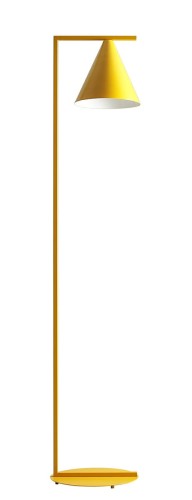 Lampa podłogowa nowoczesna FORM MUSTARD żółty musztardowy