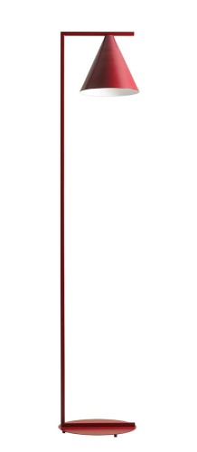 Lampa podłogowa nowoczesna FORM RED WINE czerwony