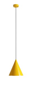Lampa wisząca 1-punktowa nowoczesna FORM MUSTARD żółty musztardowy