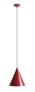 Lampa wisząca 1-punktowa nowoczesna FORM RED WINE czerwony