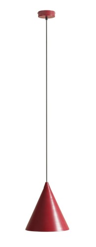 Lampa wisząca 1-punktowa nowoczesna FORM RED WINE czerwony