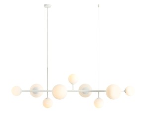 Lampa wisząca 9-punktowa DIONE 9 WHITE biały