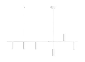 Lampa wisząca 6-punktowa TREVO 6 ALL WHITE biały