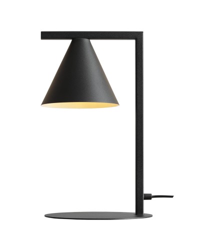 Lampa biurkowa nowoczesna FORM BLACK czarny