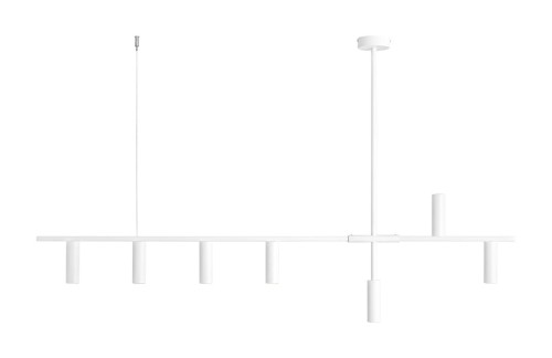 Lampa wisząca 7-punktowa TREVO 7 ALL WHITE biały