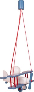 Lampa wisząca dziecięca Samolot 104.10.26 Hellux