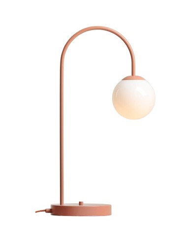 Lampa biurkowa/stołowa nowoczesna UNA CORAL koralowy