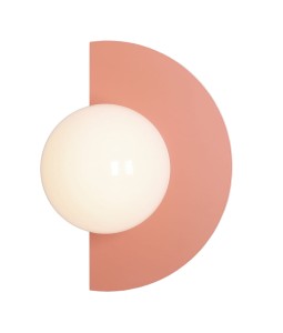 Kinkiet 1-punktowy LOOP CORAL koralowy 