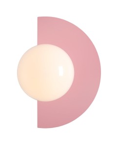 Kinkiet 1-punktowy LOOP BABY PINK różowy