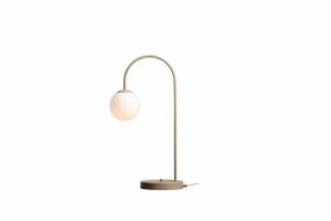 Lampa biurkowa/stołowa nowoczesna UNA BEIGE beżowy