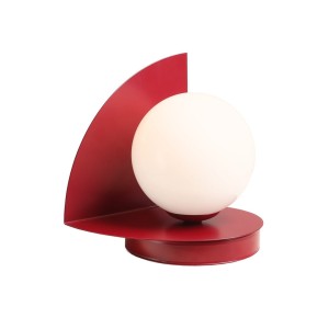 Lampa biurkowa/stołowa LOOP RED WINE czerwony
