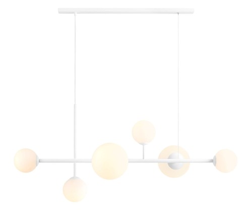 Lampa wisząca 6-punktowa DIONE 6 WHITE (LISTWA) biały