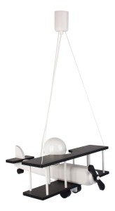 Lampa wisząca dziecięca Samolot 104.11.39 Hellux