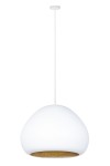 Lampa wisząca Lava biały/złoty