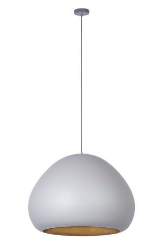 Lampa wisząca Lava szary/złoty