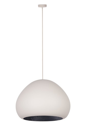 Lampa wisząca Lava beżowy/czarny