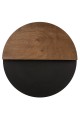 LUNA kinkiet M czarny/venge