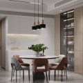 Lampa wisząca RIF LUX 1 S czarny/srebrny
