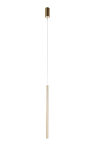 Lampa wisząca SOPEL PREMIUM 1 złoty szczotkowany