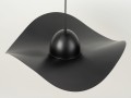 Lampa wisząca kompozytowa Kapello M czarny/złoty 55cm