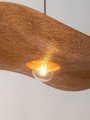 Lampa wisząca kompozytowa Kapello L brązowy/miedziany 76cm
