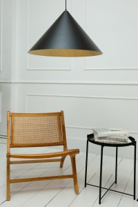 Vesuvio czarny/złoty M 1xE27