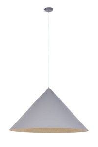 Vesuvio szary/złoty M 1xE27