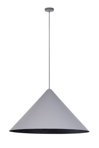 Vesuvio szary/czarny M 1xE27