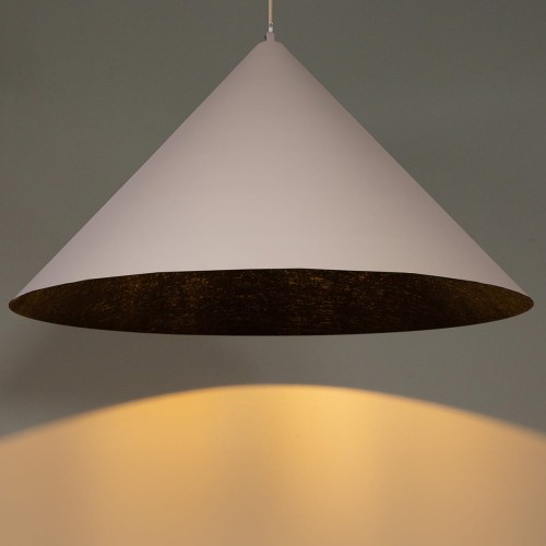 Vesuvio beżowy/czarny M 1xE27