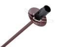 Lampa wisząca 4-punktowa ABSOS marmurek/czekoladowy