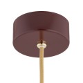 Lampa wisząca (mała) ALMIROS marmurek biało-brązowy/czekoladowy