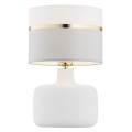 Lampa stołowa BEJA biały/złoty