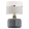 Lampa stołowa BEJA szary/złoty