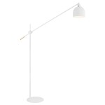Lampa podłogowa nowoczesna DETROIT biały