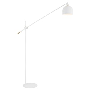 Lampa podłogowa nowoczesna DETROIT biały
